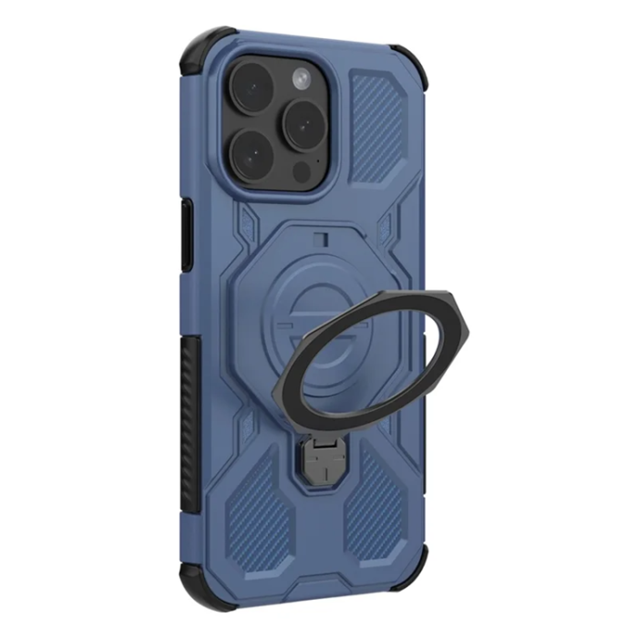 OEM - Mobilskal till iPhone 15 Pro Max Plast Shockproof - Blå