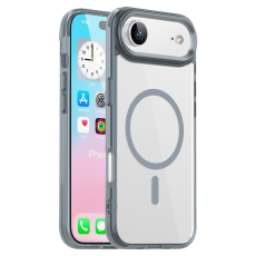 A-One Brand - iPhone Air Mobilskal MagSafe TPU+PC Transparent - Titangrå