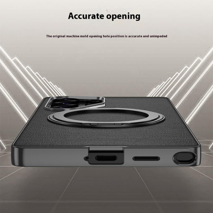 GKK - GKK Galaxy S24 Ultra Mobilskal MagSafe Kickstand Large Lens Cutout