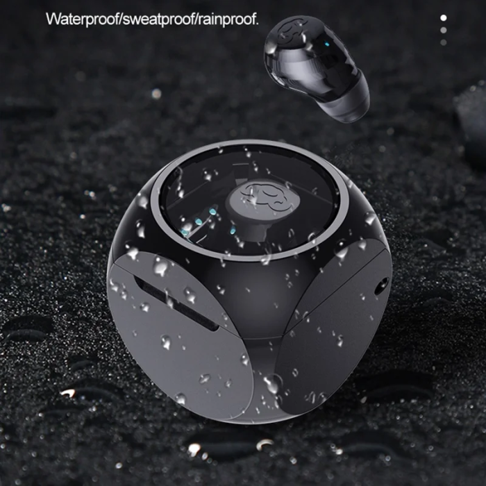 A-One Brand - Singel Mini Bluetooth In-Ear Trådlösa Hörlurar Q1 - Rosa