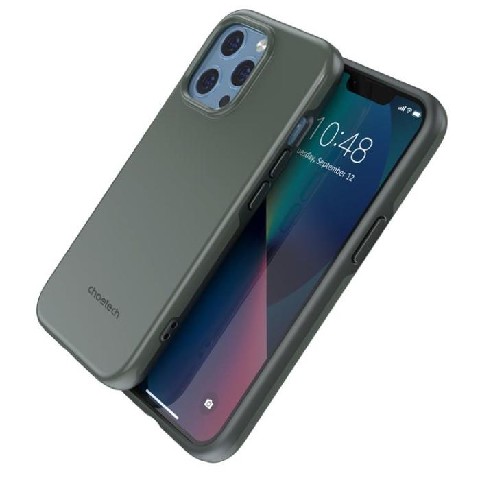 Choetech - Choetech iPhone 13 Pro Skal Magsafe MFM Anti-drop - Grön