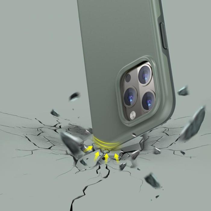 Choetech - Choetech iPhone 13 Pro Skal Magsafe MFM Anti-drop - Grön