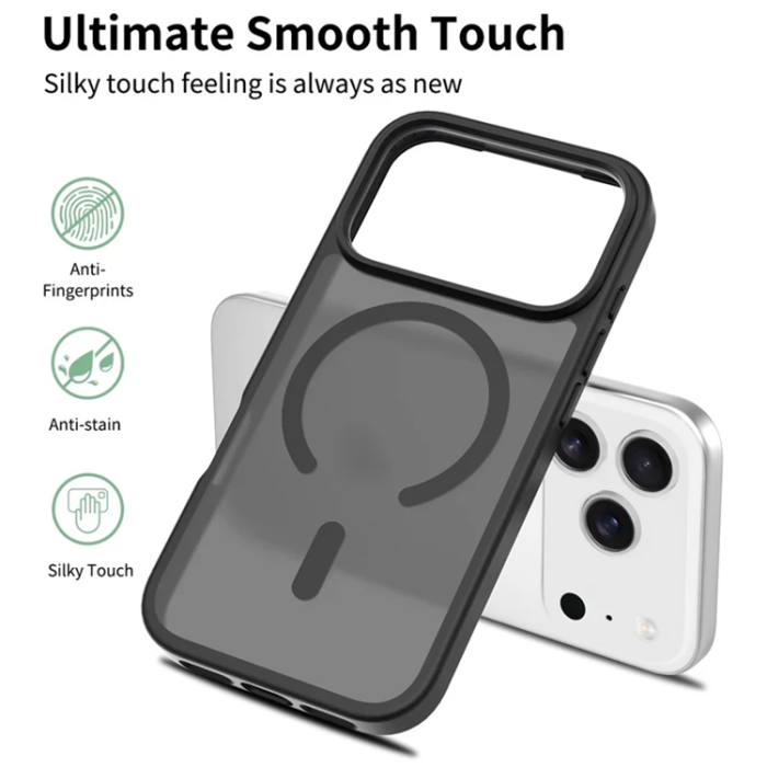 Boom of Sweden - BOOM iPhone 17 Pro Mobilskal MagSafe TPU Ram Acrylic - Svart