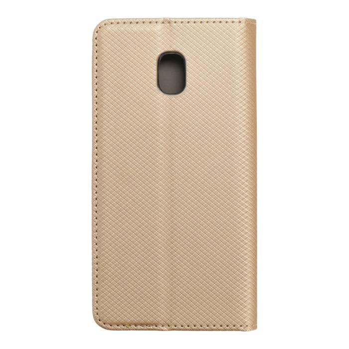 OEM - Smart Plånboksfodral till Samsung Galaxy J3/J3 2017 Guld