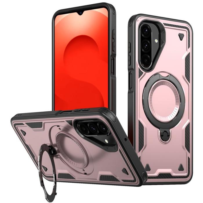N/A - Mobilskal till Samsung Galaxy A26 5G Plast Militärskydd - Roséguld