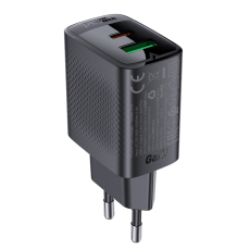Acefast - Acefast V&auml;ggladdare USB-A/USB-C 20W A78 - Svart