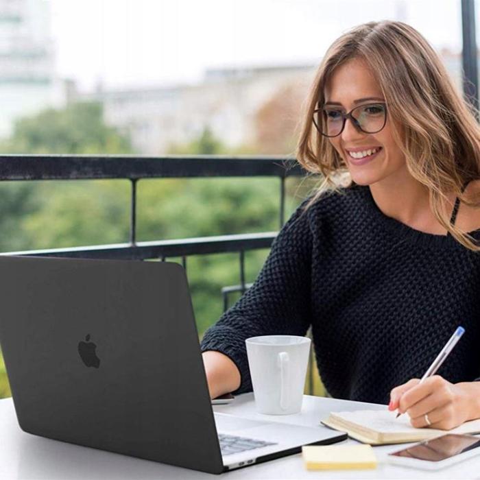Tech-Protect - Tech-Protect Macbook Air 15 Skal Smartshell - Crystal Clear