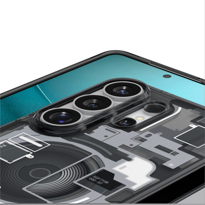 Spigen - Spigen Mobilskal För Galaxy S26 Ultra MagSafe Ultra Hybrid - Zero One Svart