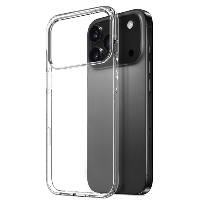 NORTHJO - Northjo iPhone 17 Pro Max Mobilskal Soft TPU och Härdat Glas