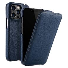 Melkco - MELKCO Mobilskal till iPhone 14 Pro Max &Auml;kta L&auml;der + PC Bl&aring;