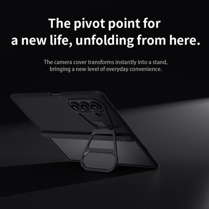 Nillkin - Nillkin Galaxy Z Fold 7 Mobilskal CamShield Prop Series - Svart