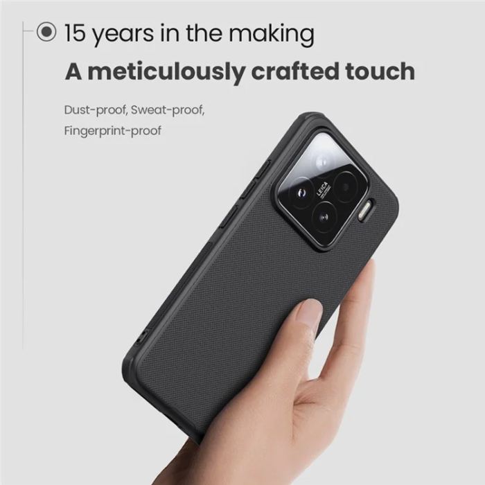Nillkin - Nillkin Xiaomi 15 Mobilskal Frosted Shield Pro - Blå