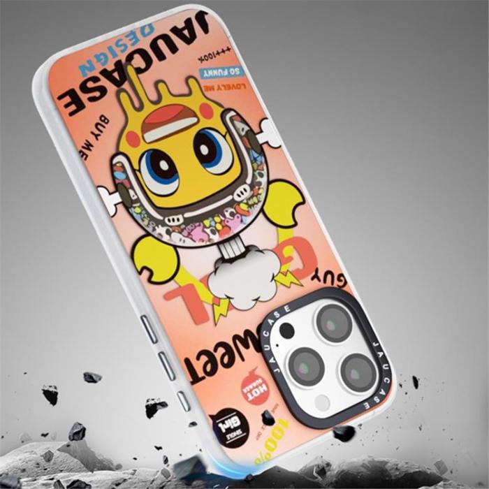 JAUCASE - JAUCASE iPhone 15 Pro Mobilskal MagSafe Printed - Cool Baby