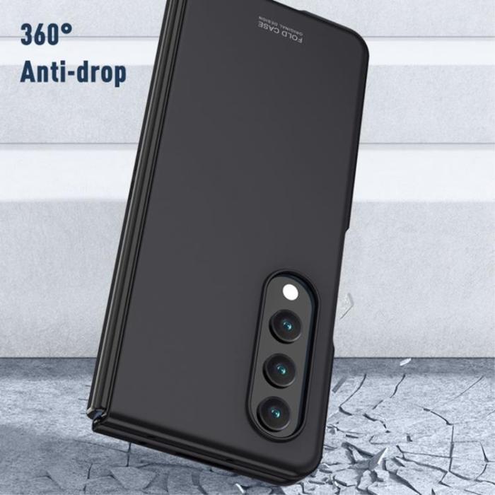 OEM - Galaxy Z Fold 4 Skal Rubberized - Guld