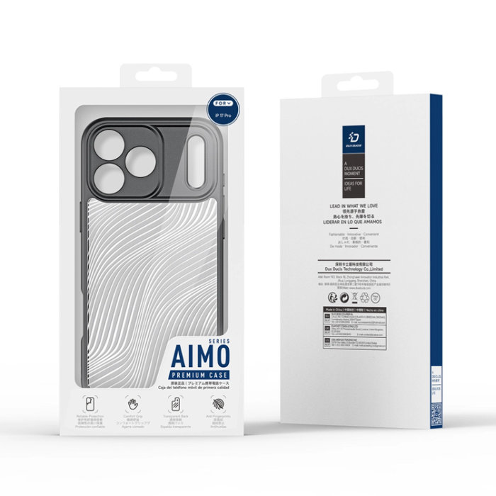 Dux Ducis - Dux Ducis iPhone 17 Pro Mobilskal Aimo - Svart