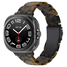 A-One Brand - Galaxy Watch 8/8 Classic (40/44/46mm) Armband Acrylic Resin - Army Grön
