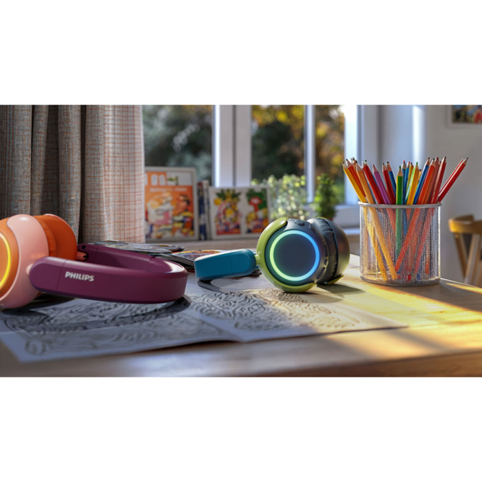 Philips - PHILIPS On-Ear Hörlurar Bluetooth Barn Volymbegränsning - Brun