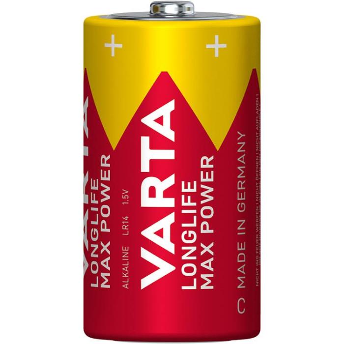 VARTA - Varta 2-pack Longlife Max Power C / LR14 Batteri