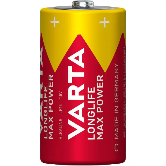 VARTA - Varta 2-pack Longlife Max Power C / LR14 Batteri