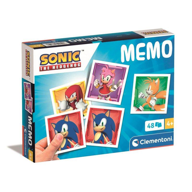 CLEMENTONI Spel Memo Sonic the Hedgehog