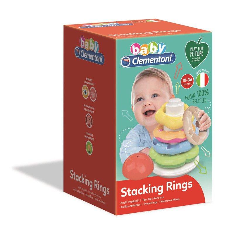 CLEMENTONI Stacking Rings (100% Recycled)