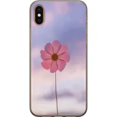 Gustaf - Mobilskal till Apple iPhone XS Max med Rosa blomma