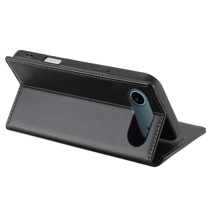 N.BEKUS - N.BEKUS iPhone Air Plånboksfodral RFID Blocking P3 - Svart