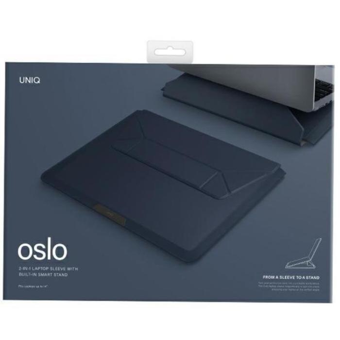 UNIQ - UNIQ Datorfodral 14'' Oslo - Marinblå