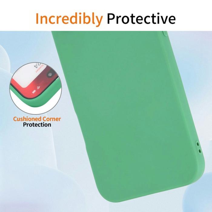 OEM - Mobilskal för Samsung Galaxy S26 Ultra Precisa kamerahål TPU - Grön