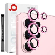 NORTHJO - NORTHJO Sk&auml;rmskydd f&ouml;r Samsung Galaxy S26 Ultra Kameraskydd H&auml;rdat Glas - Rosa