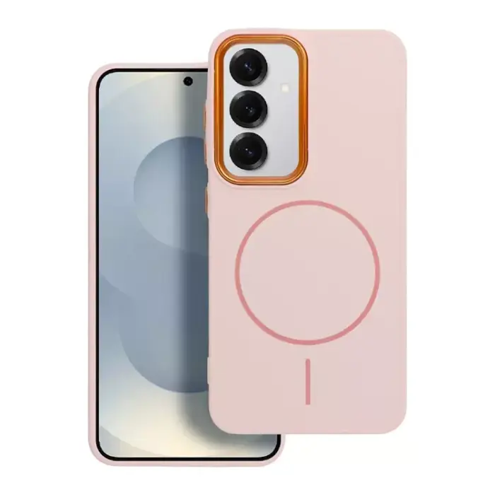 A-One Brand - Galaxy A26 Mobilskal Magsafe Frame - Puderrosa