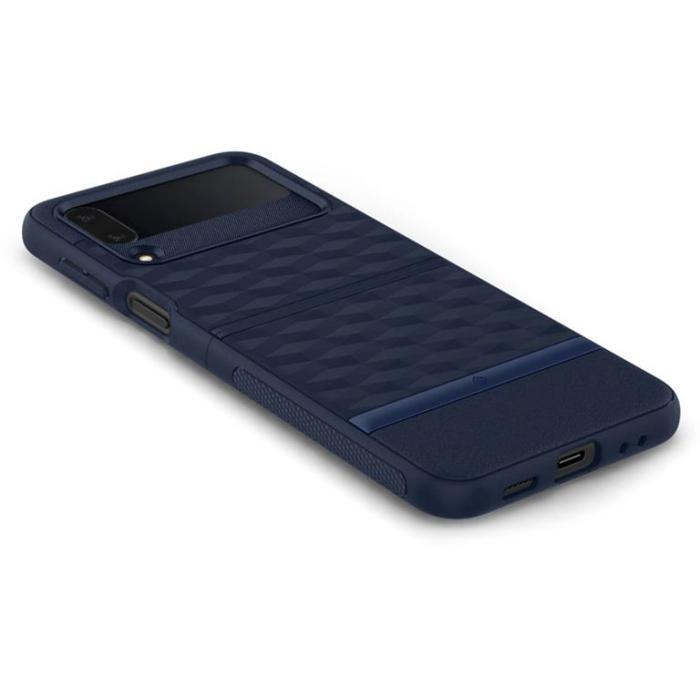 UTGATT1 - Spigen Galaxy Z Flip 4 Skal Caseology Parallax - Midnattsblå