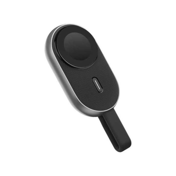 Forcell - Forcell Mini Powerbank för Apple Watch 1200 mAh 2.5W F-Energy - Svart