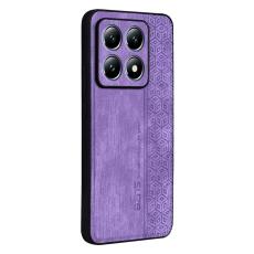 AZNS - AZNS Xiaomi 14T Fodral KonstL&auml;der TPU Skydd - Lila