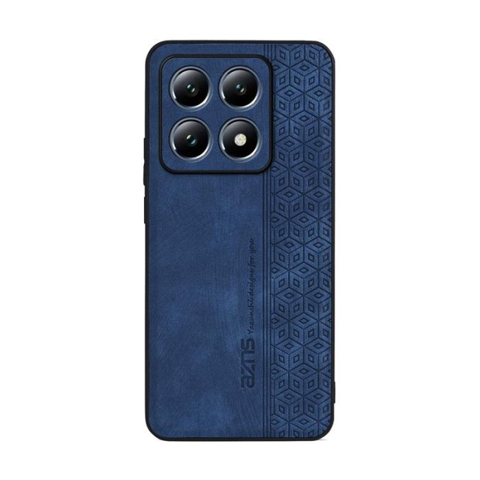 AZNS - AZNS Xiaomi 14T Fodral KonstLäder TPU Skydd - Blå