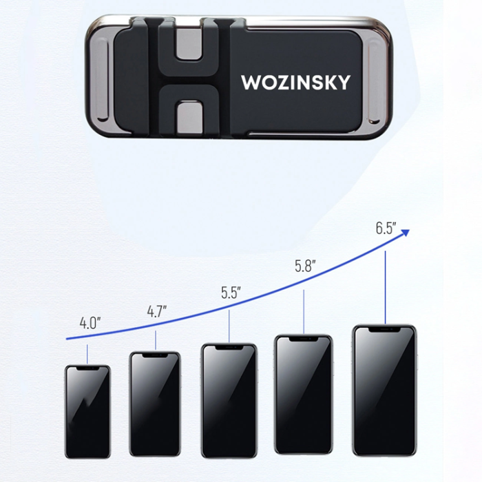 Wozinsky - Wozinsky Magnetisk Mobilhållare med kabelorganisator