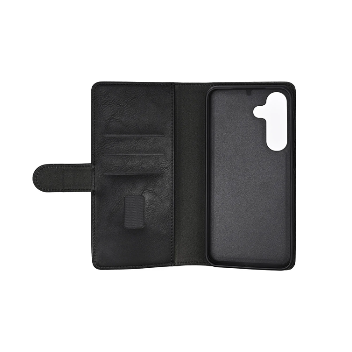 GEAR - Gear Galaxy S25 Plus Plånboksfodral 3 Kortfack 2in1 - Svart