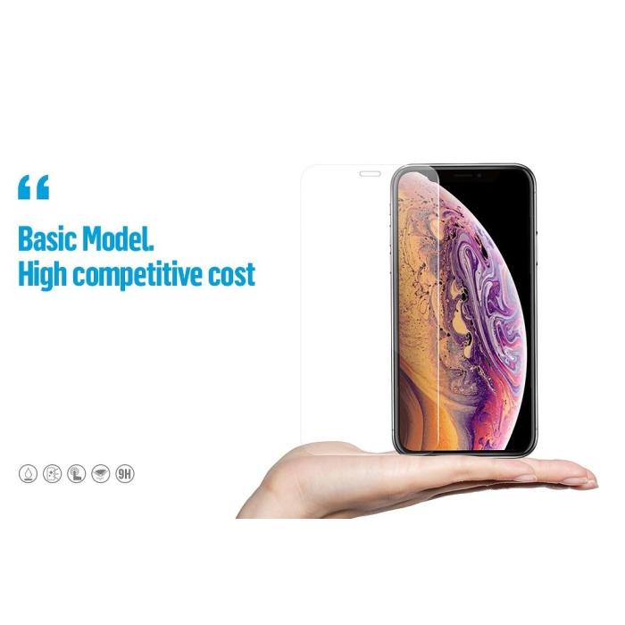 UTGATT1 - 5D Mr. Monkey Härdat Glas till Xiaomi Redmi Note 9T 5G Svart