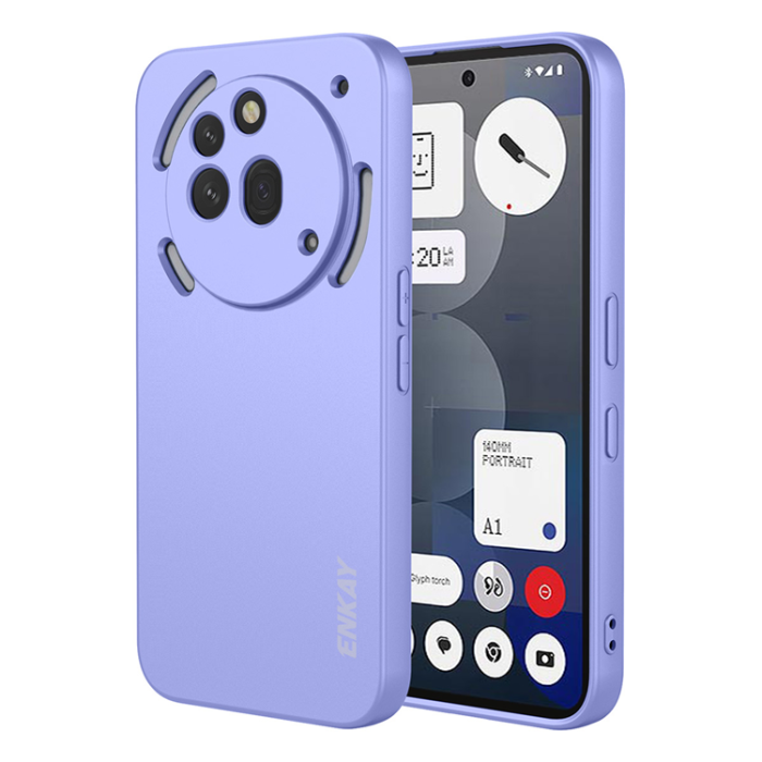 ENKAY - ENKAY Nothing Phone (3a) Pro Mobilskal Straight Edge Silikon