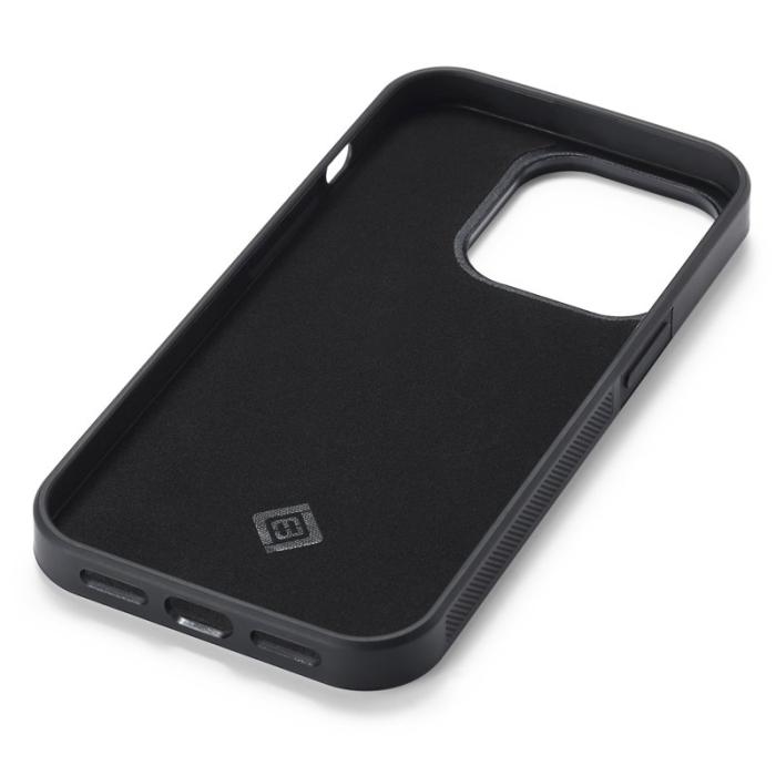 LC.imeeke - LC.IMEEKE iPhone 13 Pro Fodral KonstLäder - Kolfiber - Svart