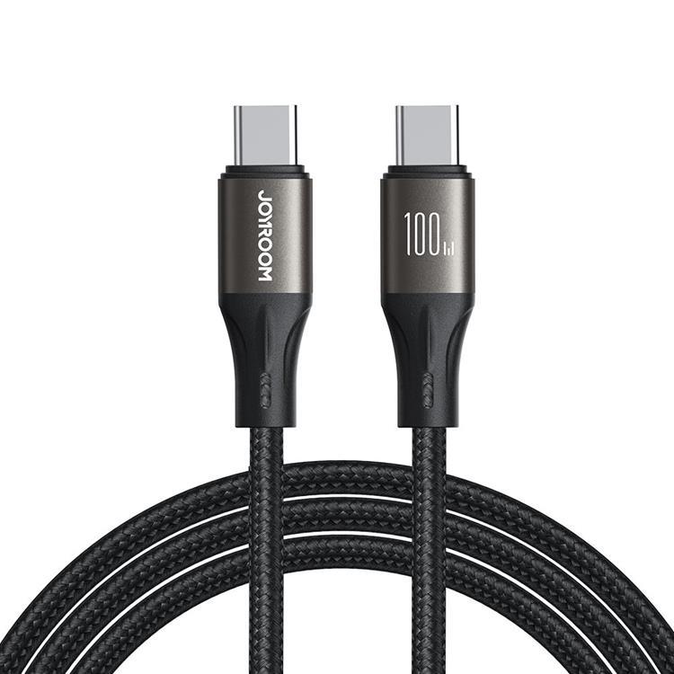 Joyroom USB-C till USB-C kabel 100W 1.2m - Svart | 3541 | AlltMobil