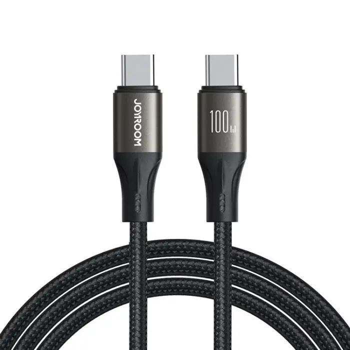 Joyroom USB-C kabel 100W laddare iPhone 17 Air premium svart