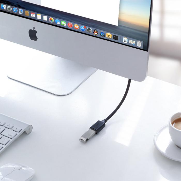 Ugreen - Ugreen Förlängning USB 2.0 Adapter Kabel 0.5m - Svart