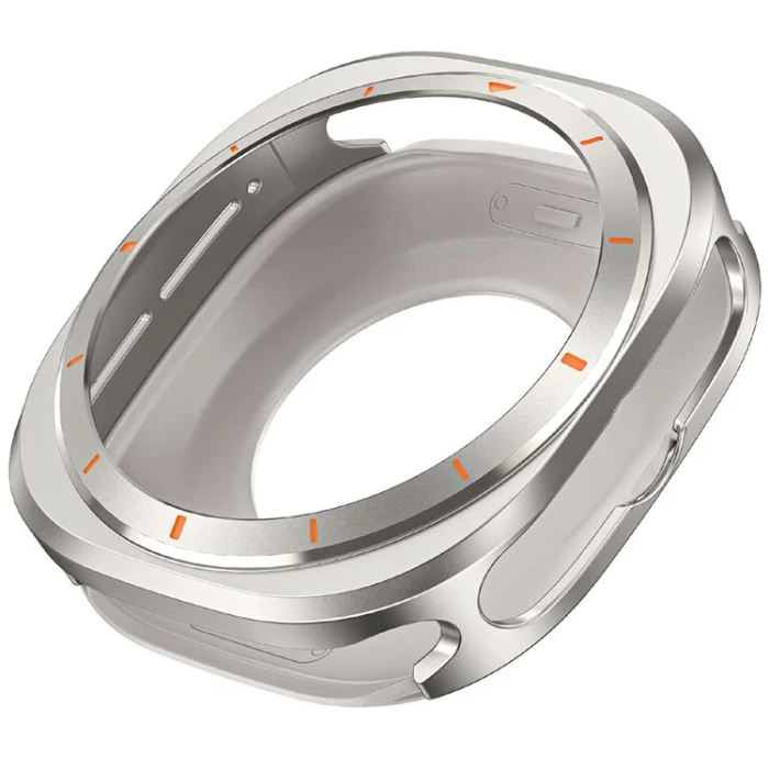 Ringke - Galaxy Watch Ultra (47mm) Skal Bumper - Titanium/Orange