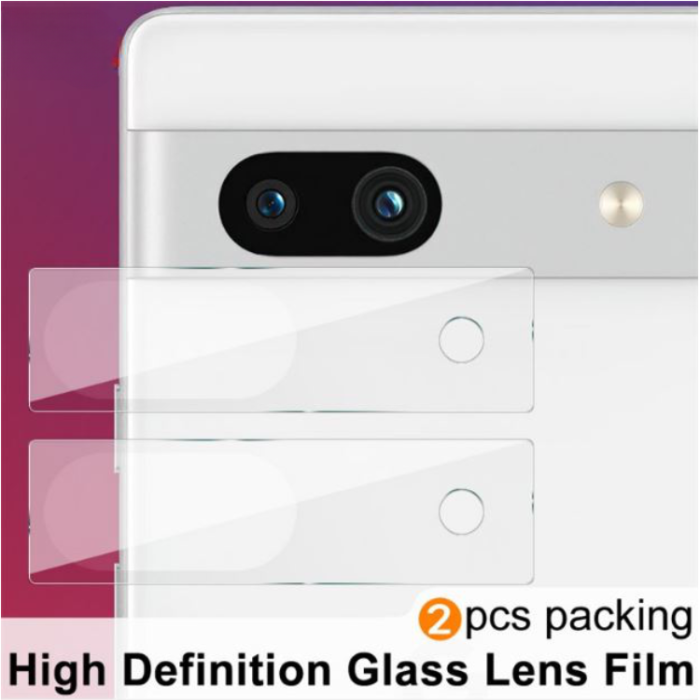 Imak - IMAK Google Pixel 7A Kameralinsskydd i Härdat glas