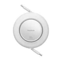 BASEUS - Baseus Inf&auml;llbar USB-C till USB-C 100W Kabel 2m Free2Pull Mini