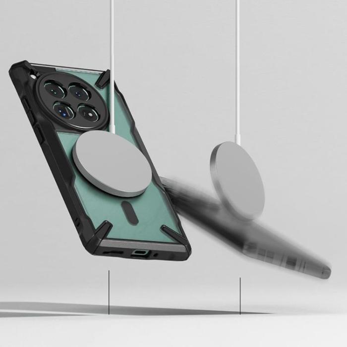Ringke - Ringke OnePlus 12 5G Mobilskal Magsafe Magentic Fusion X - Svart