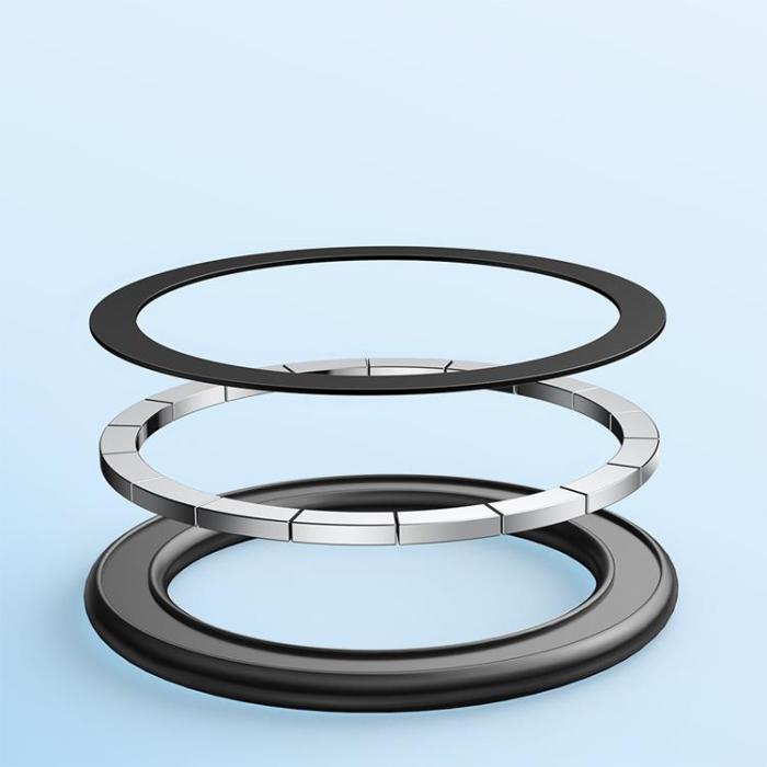 Joyroom - Joyroom 2-Pack Magnetisk Magsafe Ring för Smartphone / Tablet - Svart