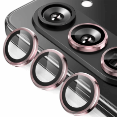 ENKAY - ENKAY Galaxy Z Fold 7 Kameralinsskydd Härdat Glas - Rosa