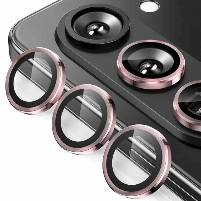 ENKAY - ENKAY Galaxy Z Fold 7 Kameralinsskydd Härdat Glas - Rosa